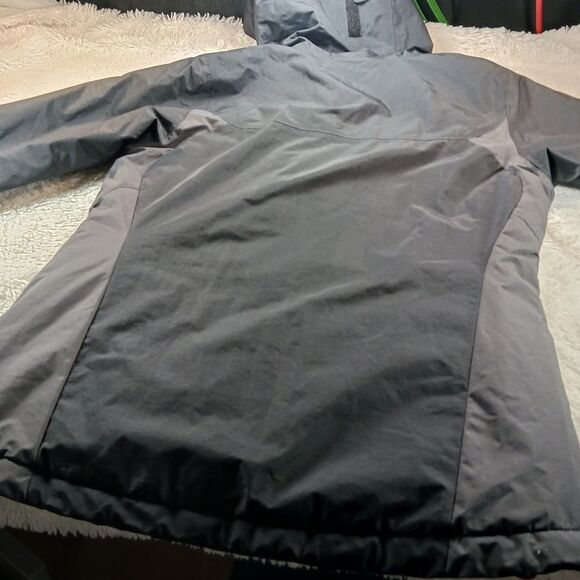 Columbia Thermal Coil Hooded Jacket Women Small. Black/ Pink. Full Zippers..... - Picture 15 of 15